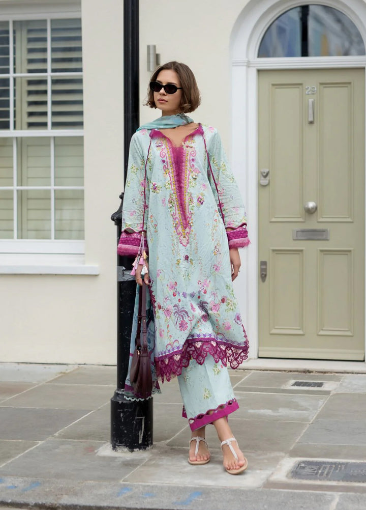 Sobia Nazir Prints Unstitched Embroidered Lawn 3 Piece Suit SN26UPL D-07A - Summer Collection