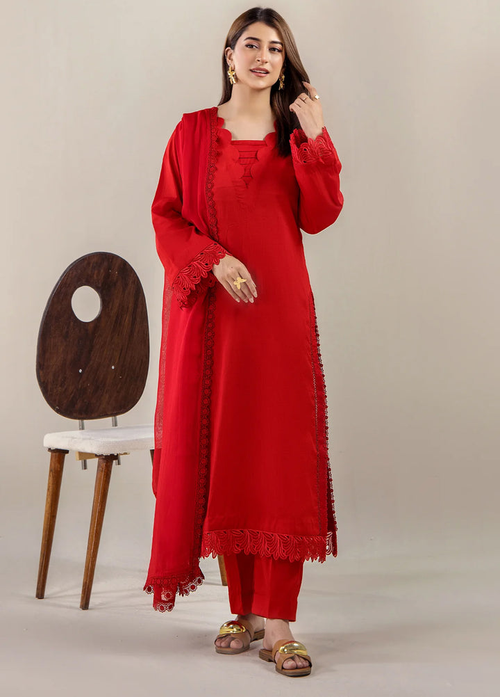 The Florea Edit by Alyra RTW Hand Work Lawn 3 Piece Suit OLIVIA-RTW1005 - Festive Collection