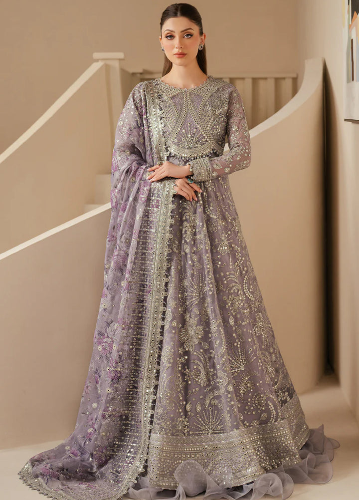 Jazmin Unstitched Chiffon Embroidered Suits 3 Piece JZ25CF JZ-WF25-05 - Festive Collection