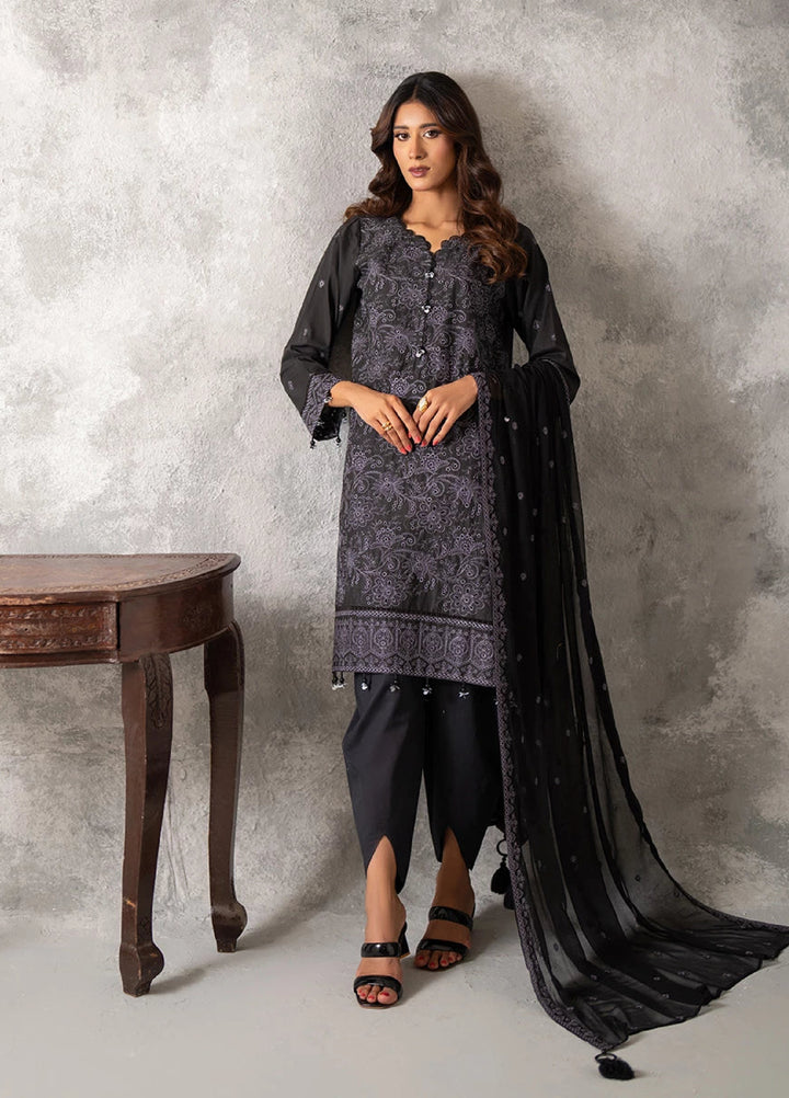 Salitex Embroidered Lawn Suits Unstitched 3 Piece SUNW6MI021UT - Summer Collection