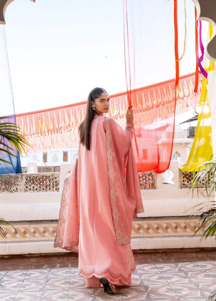 Basant Chikankari by Florent Unstitched Embroidered Luxury Lawn 3 Piece Suit FL26UBC FZ-3B - Summer Collection