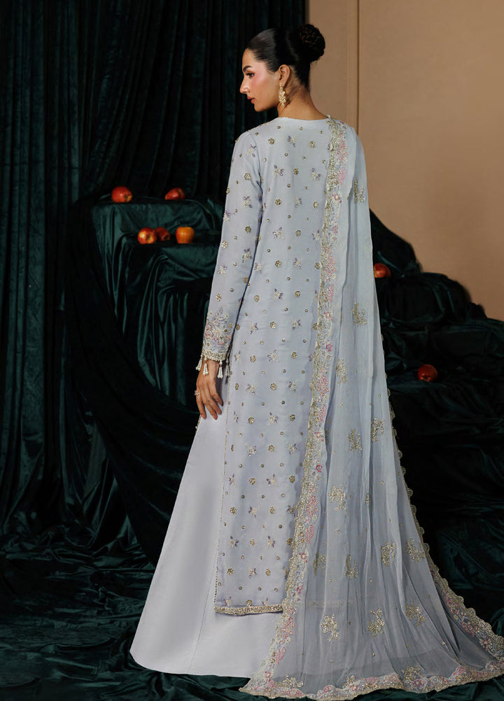 Celeste by Emaan Adeel Unstitched Embroidered Chiffon 3 Piece Suit EA26UCF Selene - Festive Collection