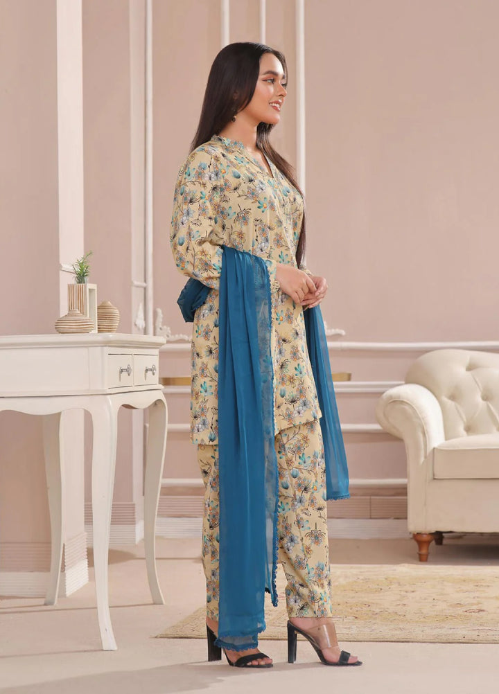 TNG Women Pret Khaddar 3 Piece Suit Shumaal - Winter Collection