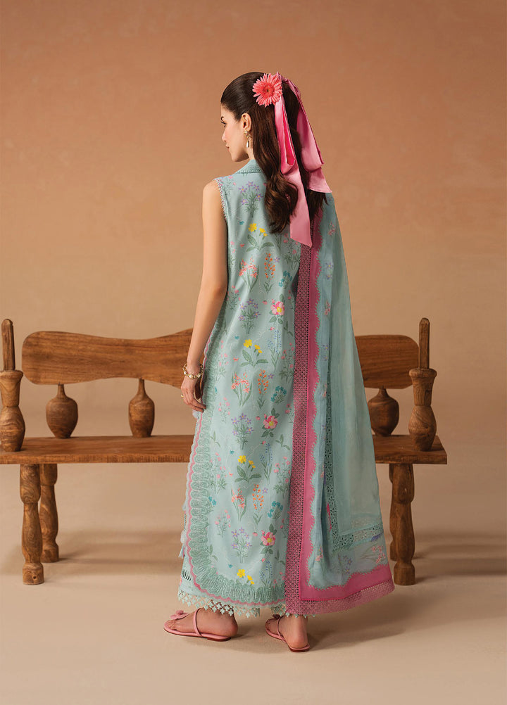 Haze A Prints by Afrozeh Unstitched Printed Lawn 3 Piece Suit AF26UAP Sunlaced Plum FWU-110 - Summer Collection