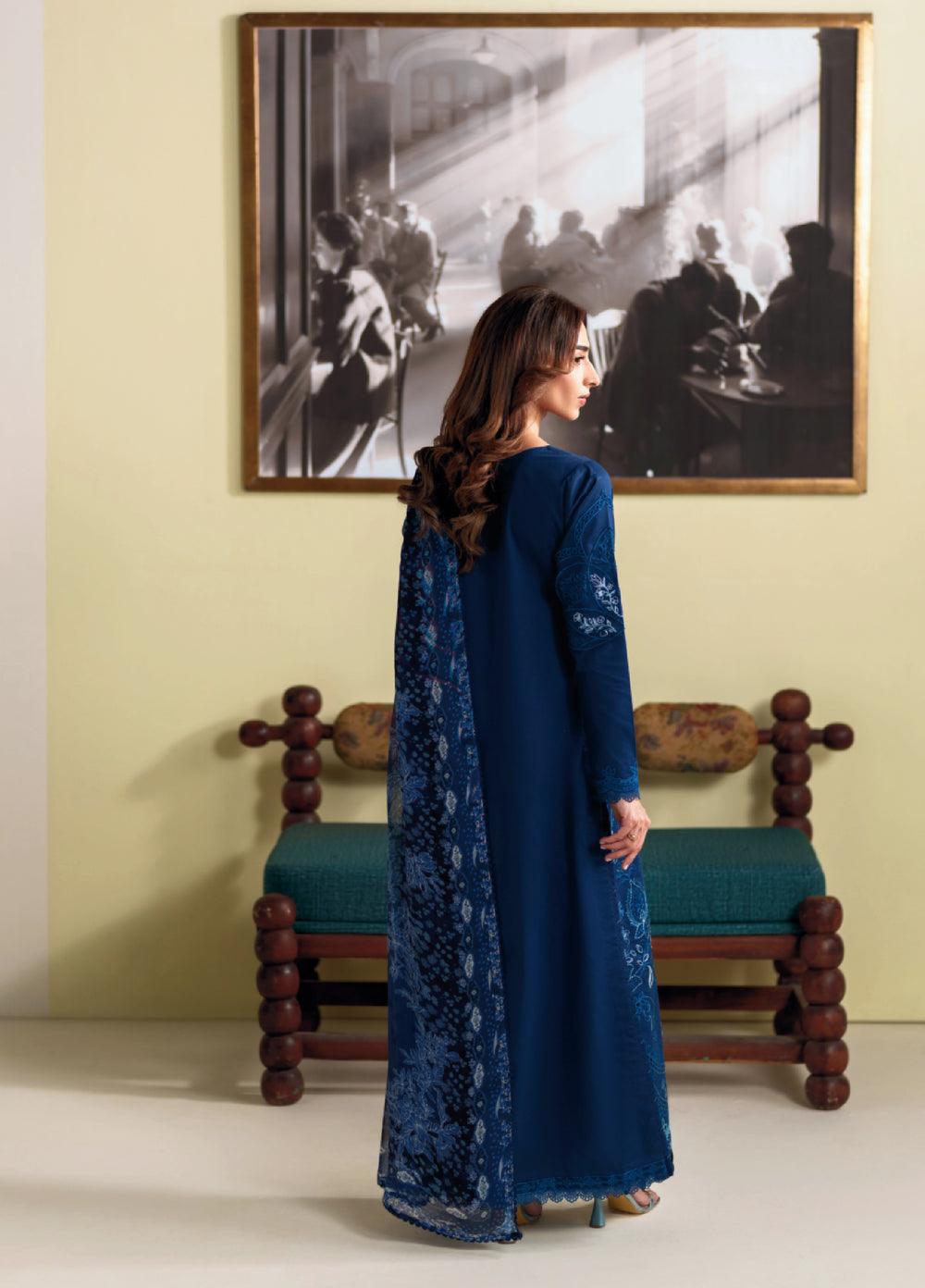 Whispers of Summer by Neeshey Unstitched Embroidered Luxury Lawn 3 Piece Suit NSH26ULW LAYLA - Summer Collection