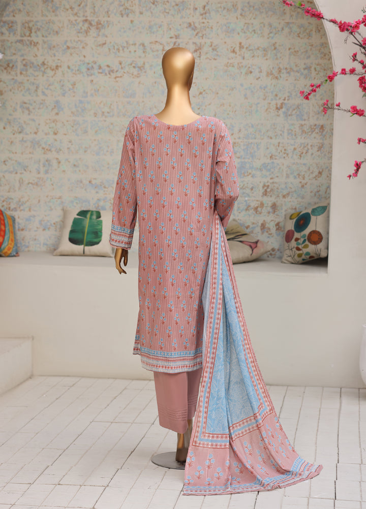 Nayab by HZ Textiles Unstitched Printed Cotton Lawn 3 Piece Suit HZ28UN NPC-09 - Casual Collection