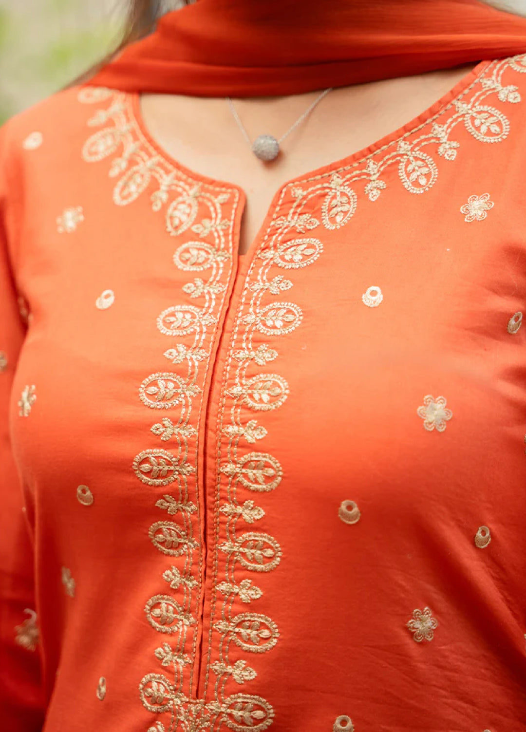 Basics by Gulaal Pret Embroidered Lawn 3 Piece DW-02 Sunstone - Summer Collection
