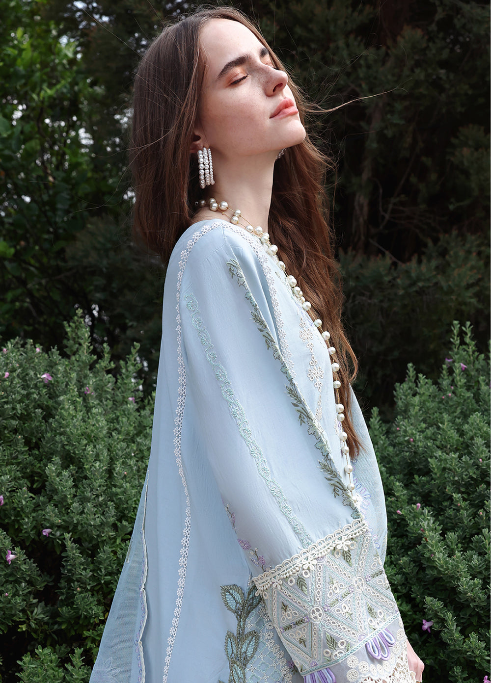 Belle Saison by Esmel Unstitched Embroidered Lawn 3 Piece Suit EML26ULB Odette EUNSS260204 - Festive Collection