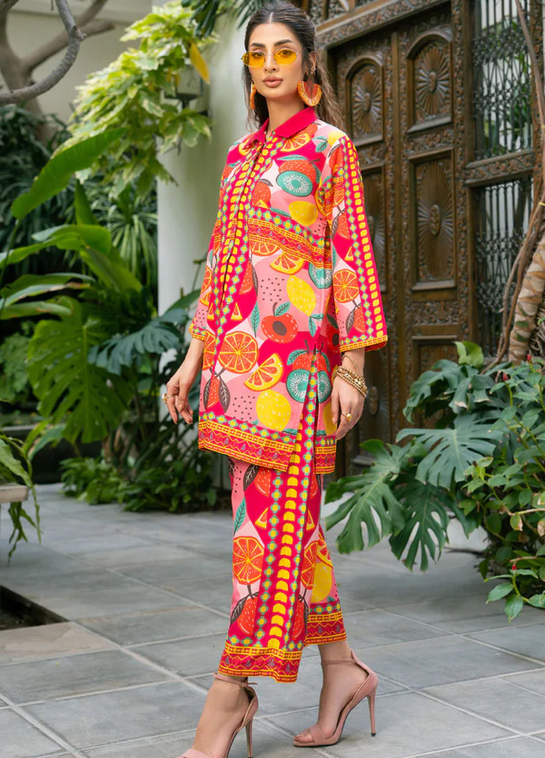 Nairah Women Pret Printed Arabic Lawn Suit NAH26PN Capa Cabana - Spring Collection