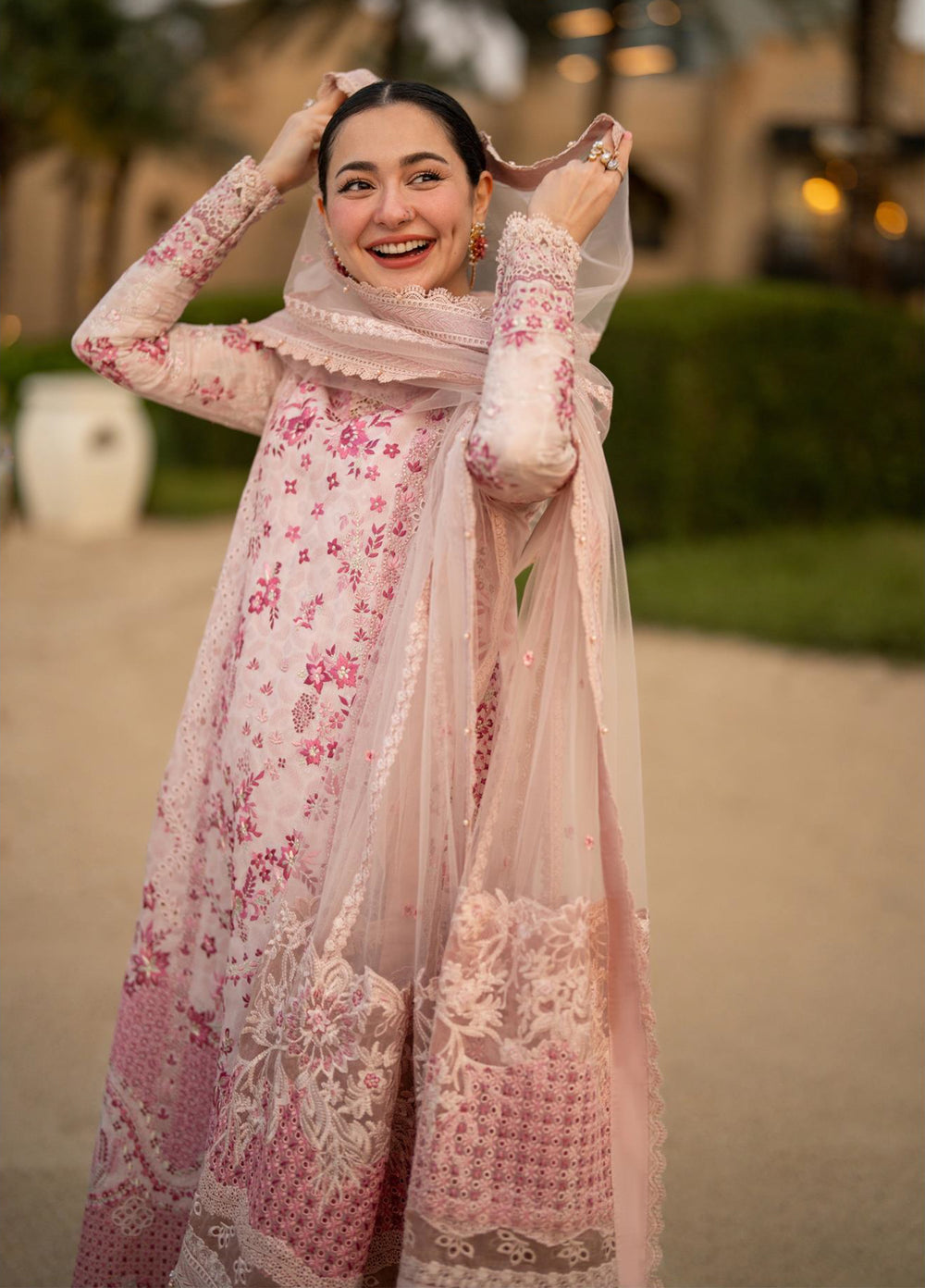 AYA by Faiza Saqlain Unstitched Embroidered Luxury Lawn 3 Piece Suit FS26UAL LAMIJA - Festive Collection