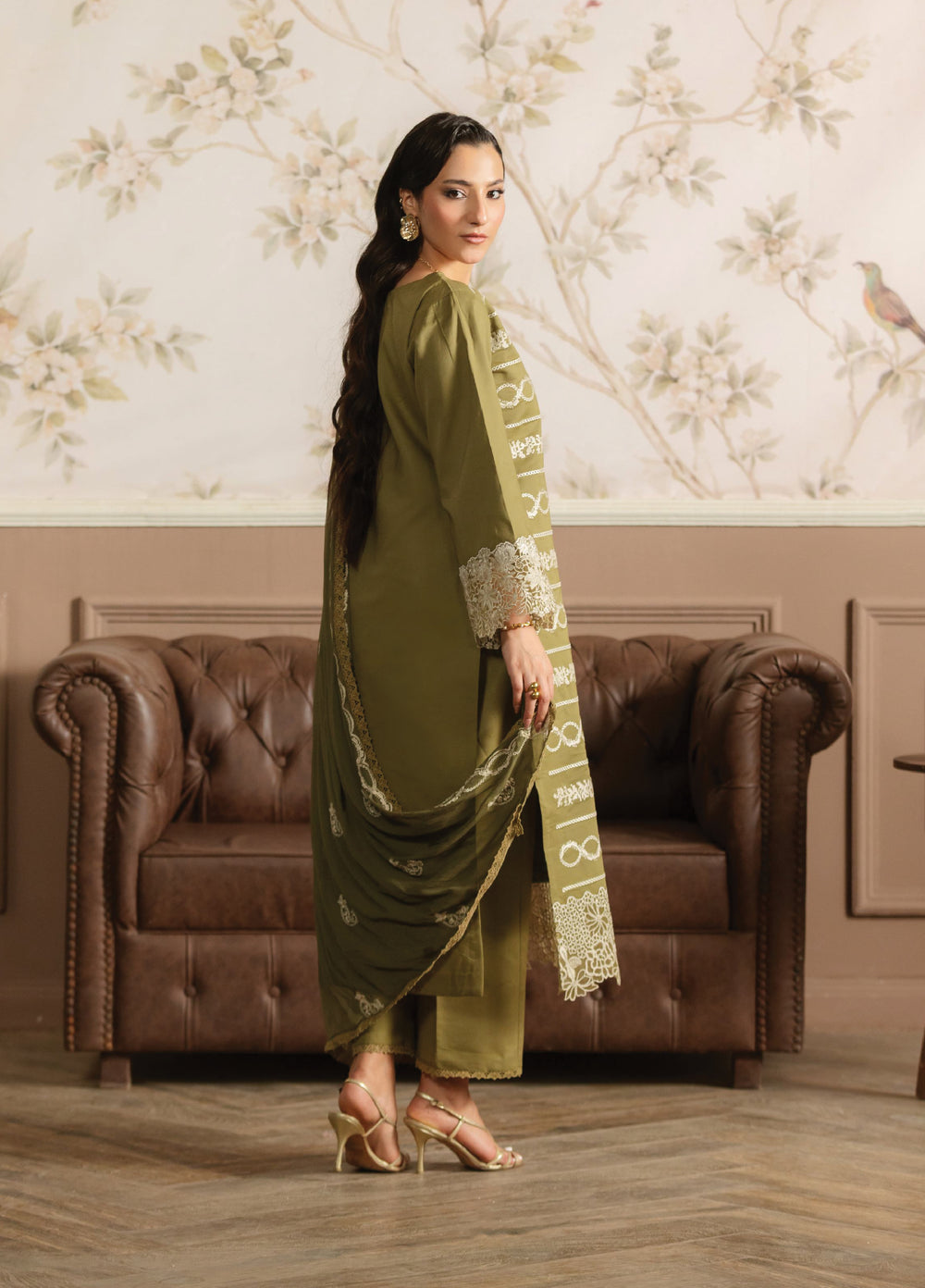 Noore by Ayleen Unstitched Embroidered Lawn 3 Piece Suit AY26ULN Mehwar - Eid Collection