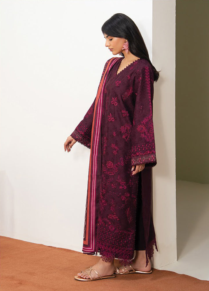 Namah by Xenia Formals Unstitched Embroidered Jacquard Lawn 3 Piece Suit XF26UNL Oceya 03 - Festive Collection