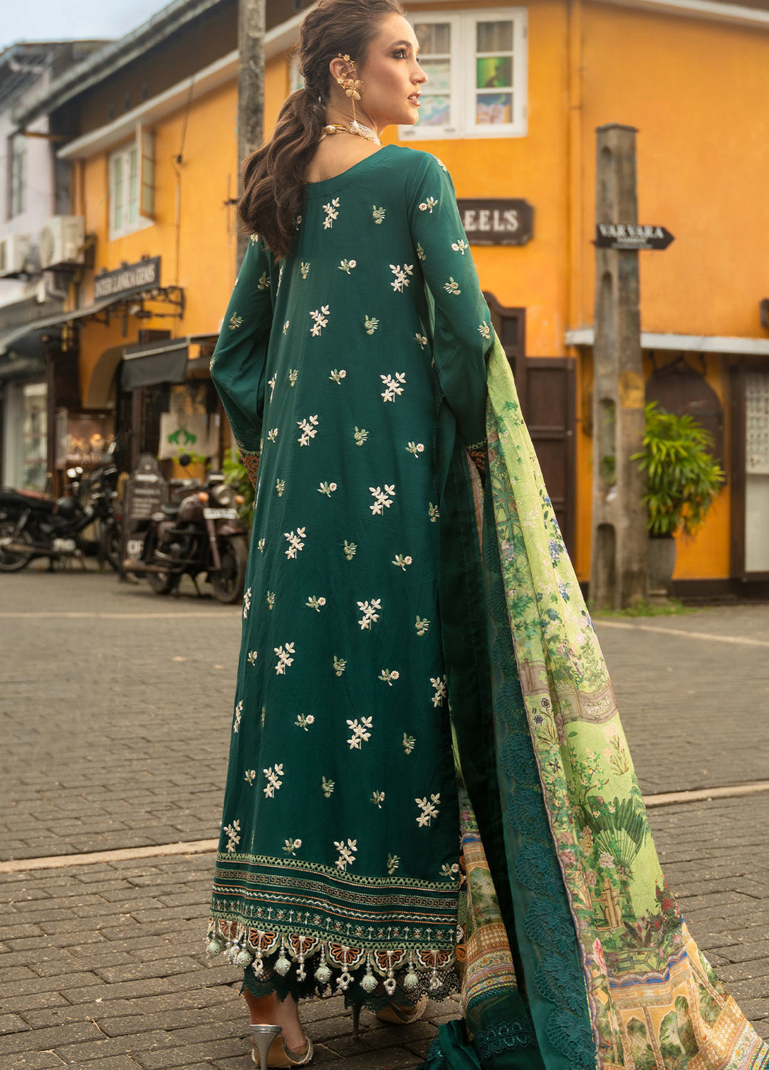 Neroli By Annus Abrar Unstitched Embroidered Lawn 3 Piece Suit ABR26UNL 03 Rela - Festive Collection