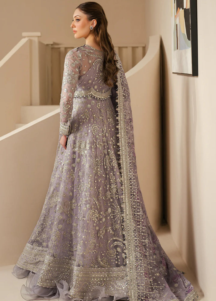 Jazmin Unstitched Chiffon Embroidered Suits 3 Piece JZ25CF JZ-WF25-05 - Festive Collection