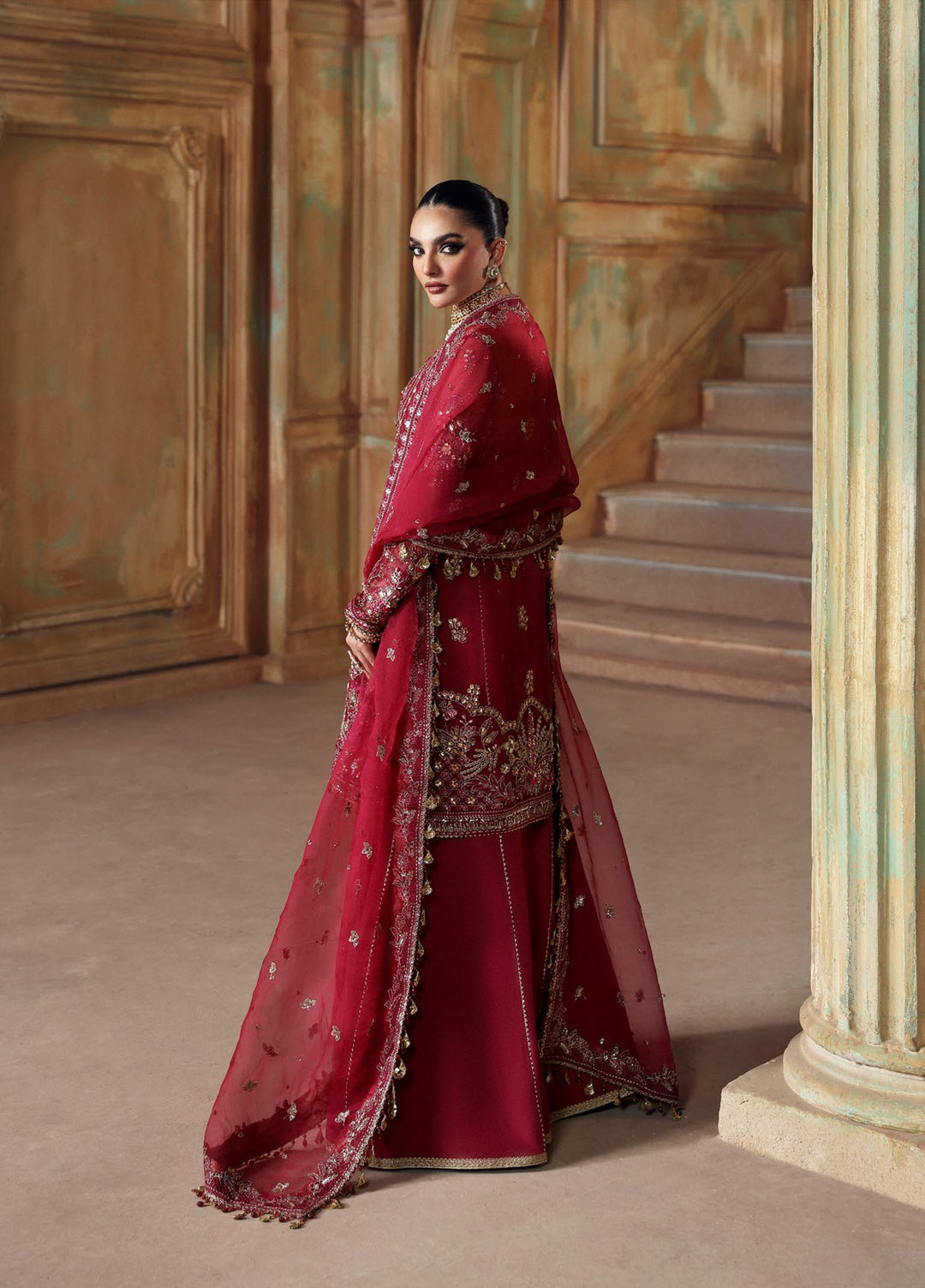 Zyra Unstitched Embroidered Organza 3 Piece Suit ZY26UW D-6 Beyond Beauty - Wedding Collection