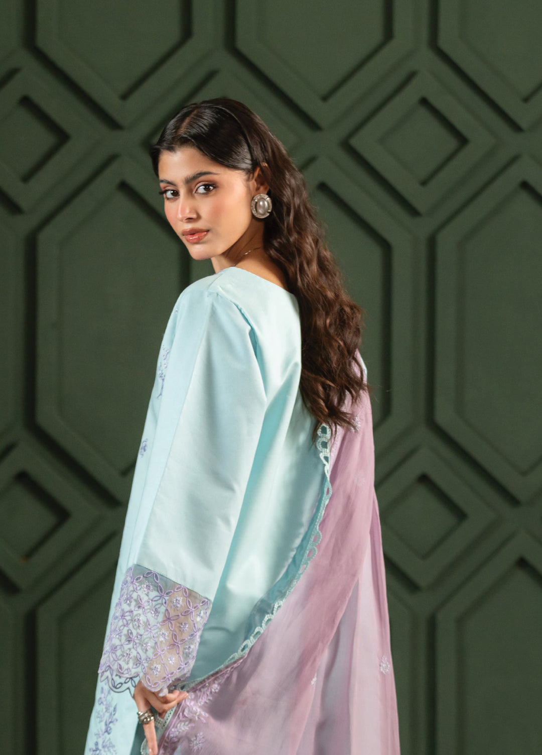 Noore by Ayleen Unstitched Embroidered Lawn 3 Piece Suit AY26ULN Aabshaar - Eid Collection
