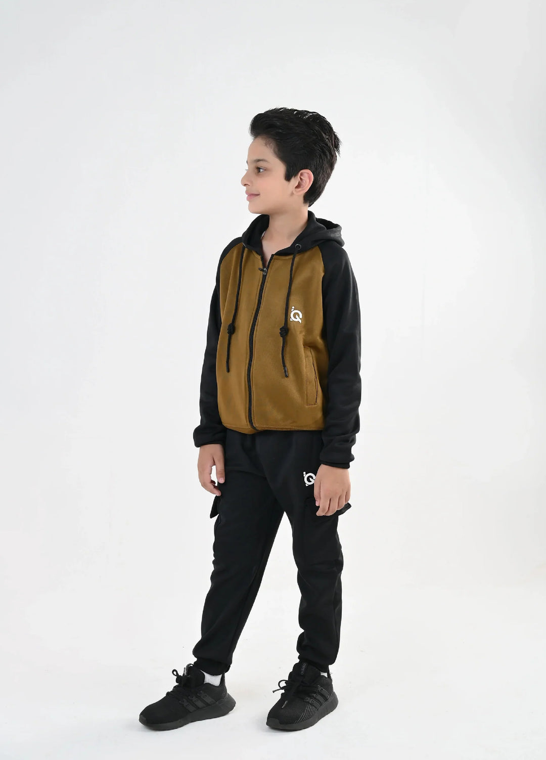 IQ Exclusive Kids Track Suit Fleece 2 PieceTwilight Sand Tracksuit-Unisex Kids - Winter Collection