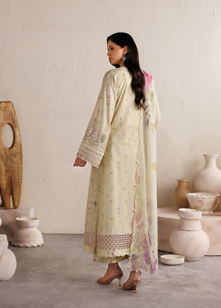 Iznik Unstitched Embroidered Lawn 3 Piece Suit IZ26ULF IBE-08 - Festive Collection