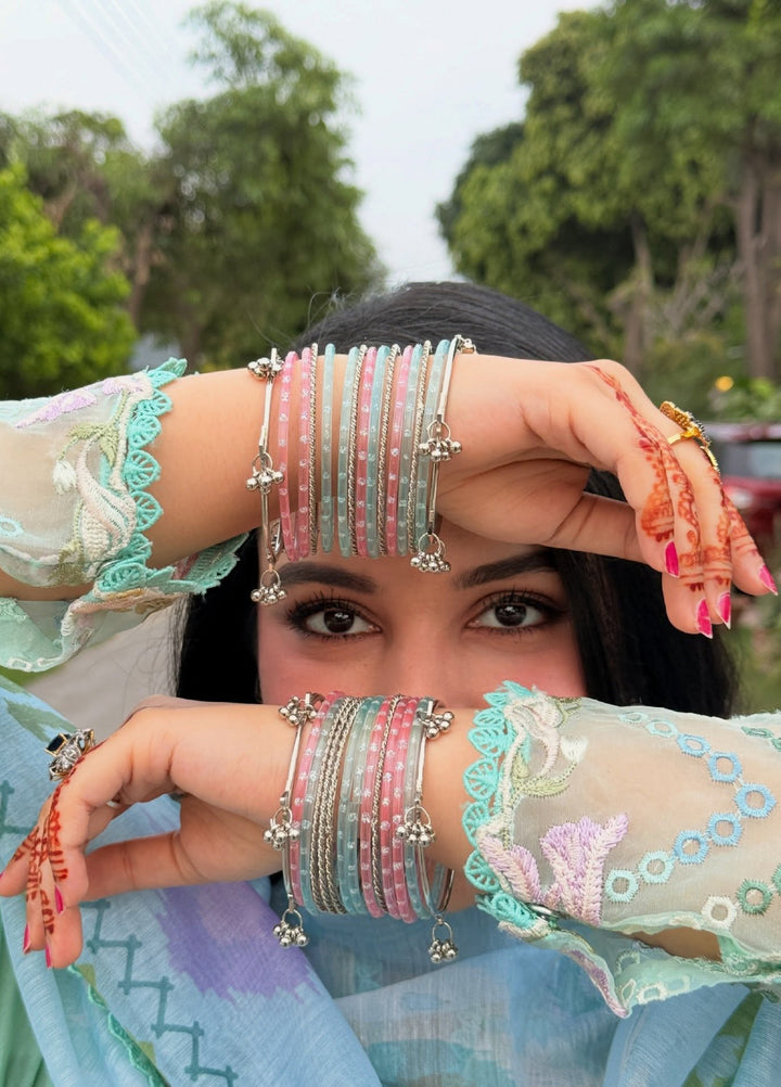 Saira Shakira Unstitched Embroidered Lawn 3 Piece Suit SSR26ULE SS-003B - Eid Collection