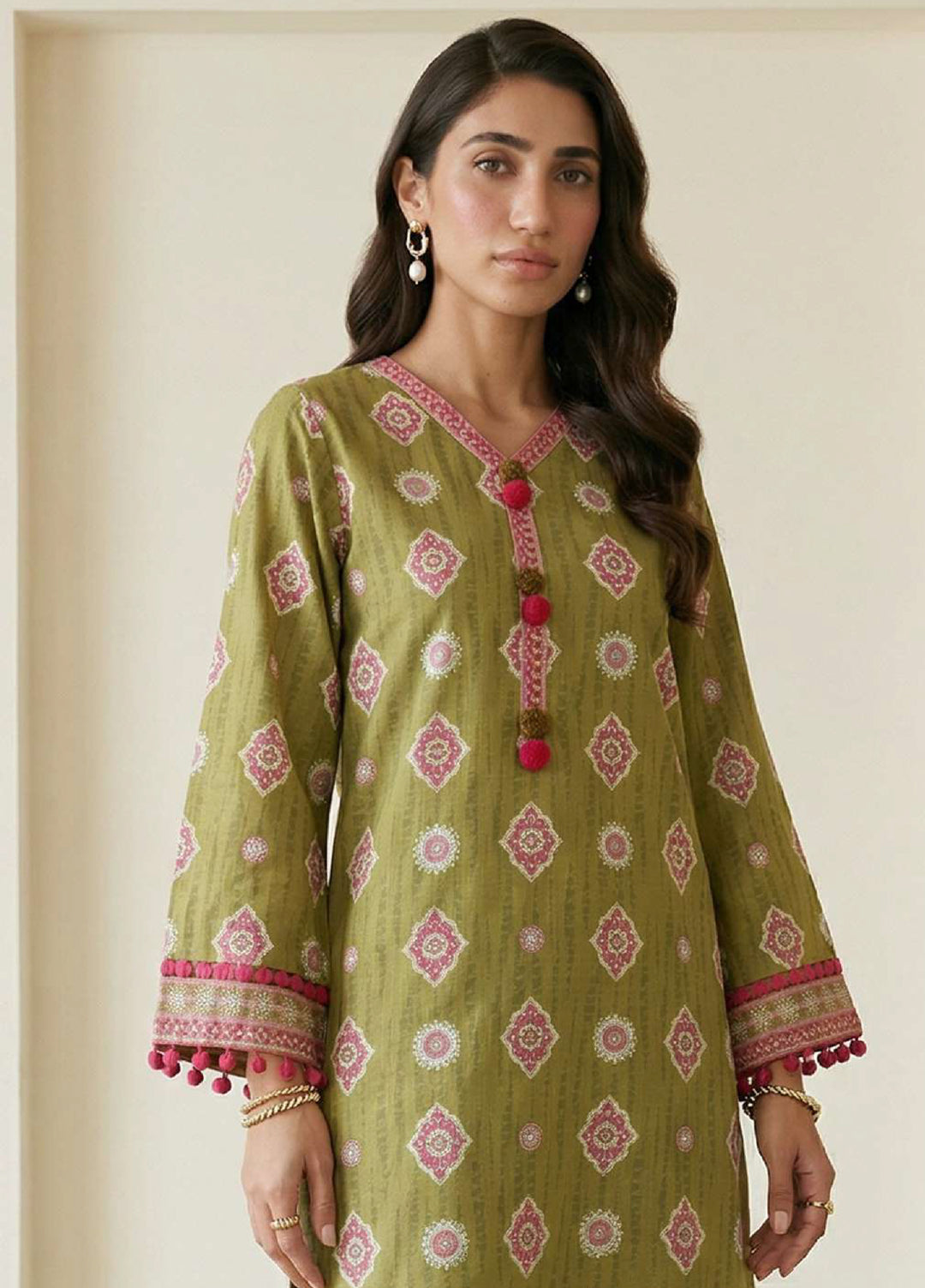 Zellbury Unstitched Embroidered Lawn 2 Piece Suit ZB26UC WUS26E20673 - Casual Collection