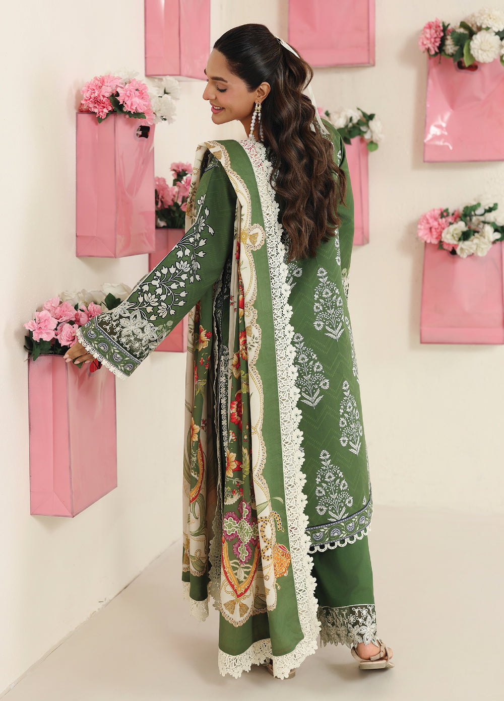 Anaya by Mahnur Unstitched Embroidered Lawn 3 Piece Suit MN26UALV AN2-11 - Festive Collection