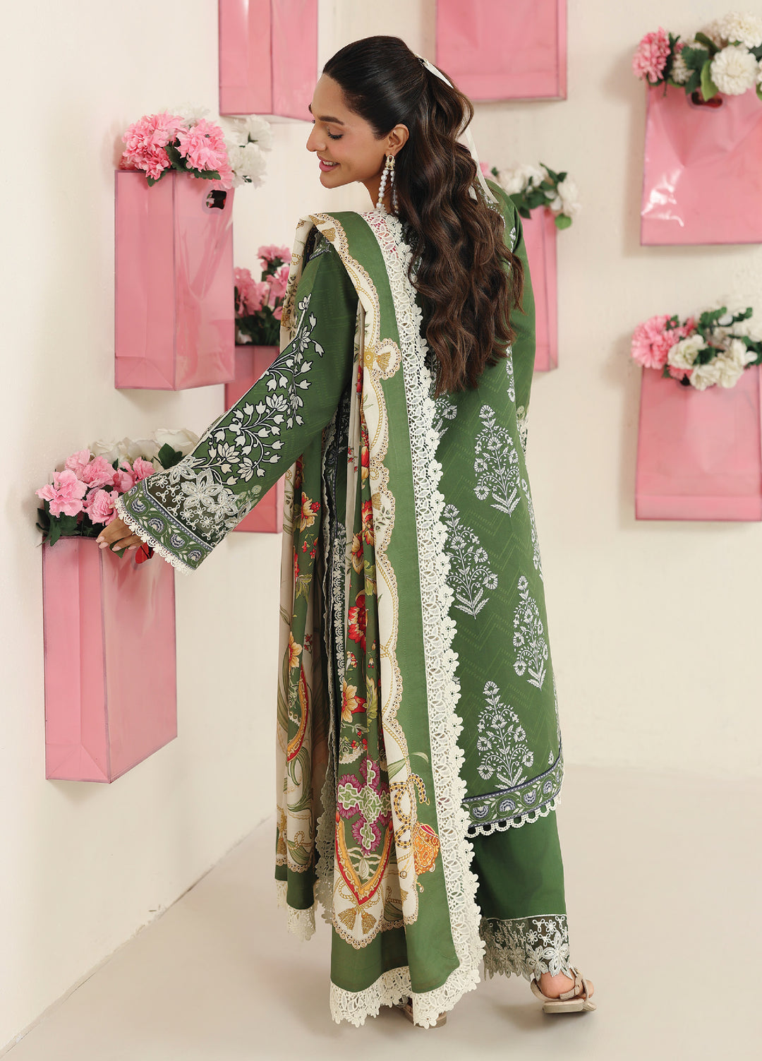 Anaya by Mahnur Unstitched Embroidered Lawn 3 Piece Suit MN26UALV AN2-11 - Festive Collection