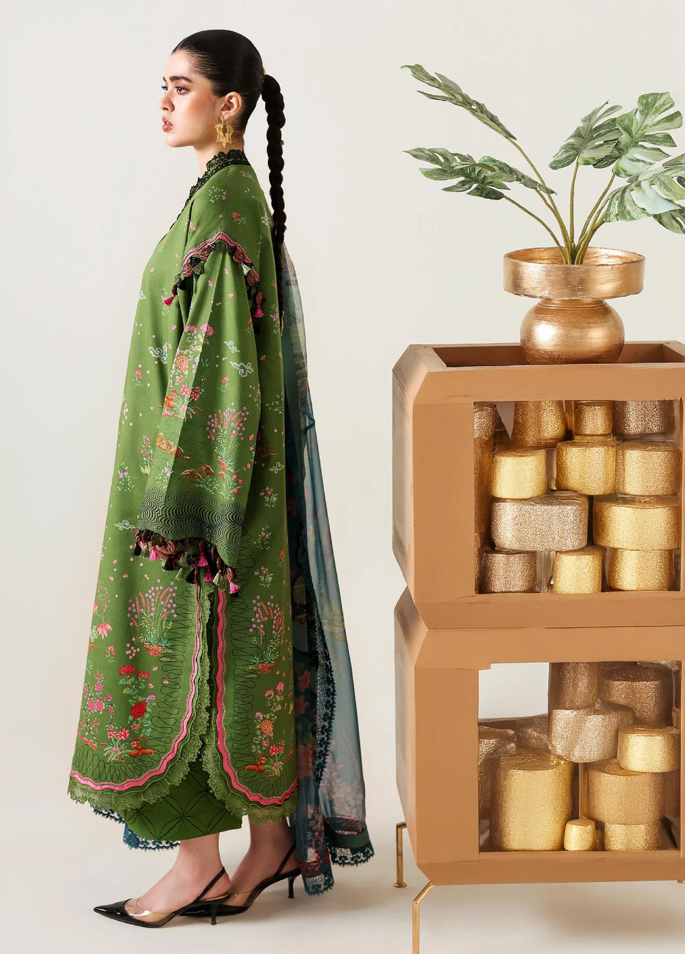 Neoma Prints by Republic Unstitched Embroidered Lawn 3 Piece Suit RW26UNP RSP-13 - Summer Collection