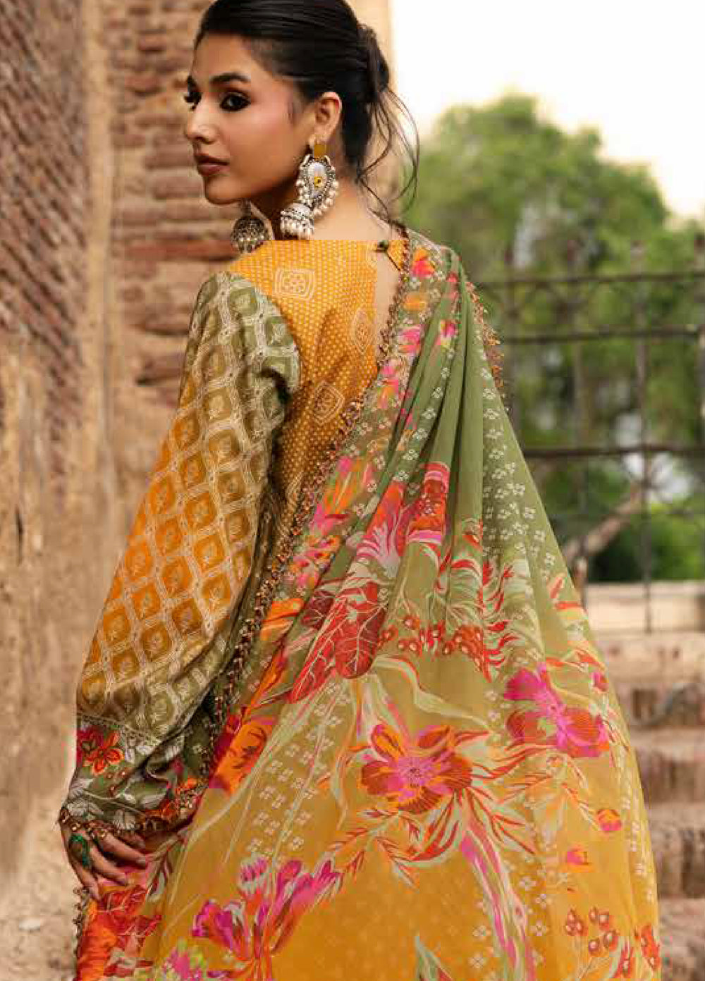 Chunri by Charizma Unstitched Embroidered Lawn 3 Piece Suit CHR26UCL CHN6-05 - Summer Collection