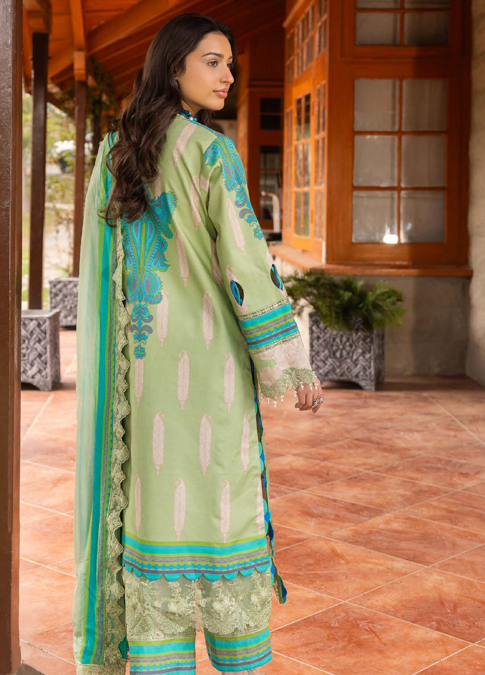 Rang e Bahar by Charizma Unstitched Embroidered Lawn 3 Piece Suit CHR26ULR CRB6-12 - Summer Collection