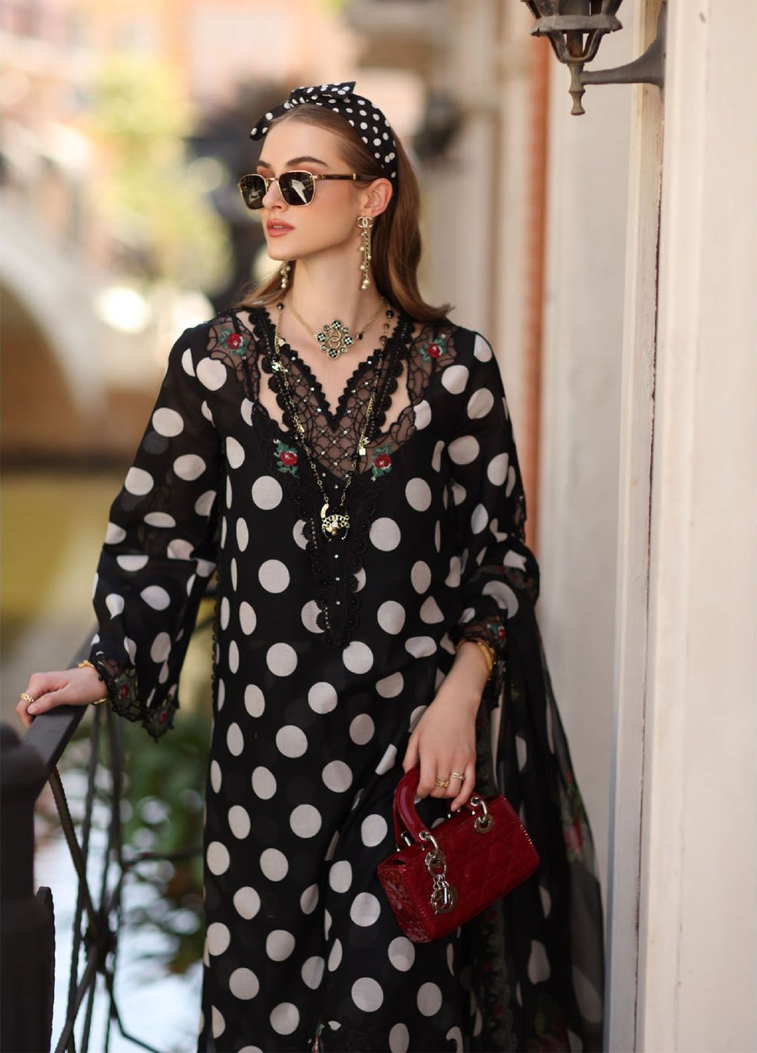 Noor by Saadia Asad Unstitched Embroidered Lawn 3 Piece Suit SA26UNE D-04A - Eid Collection