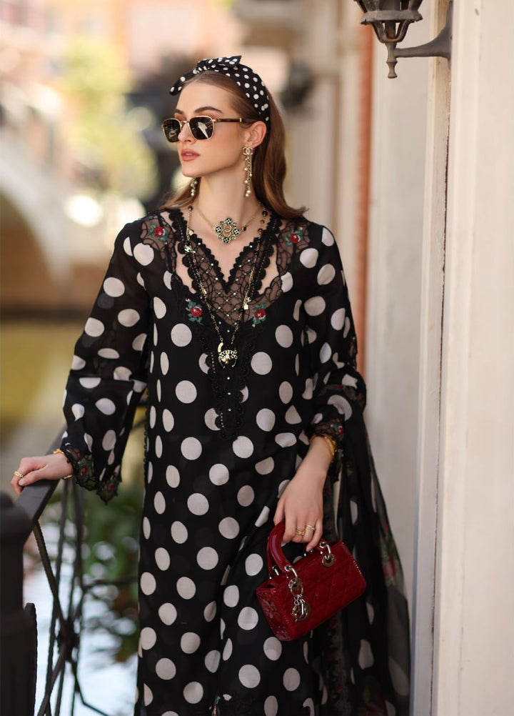 Noor by Saadia Asad Unstitched Embroidered Lawn 3 Piece Suit SA26UNE D-04A - Eid Collection