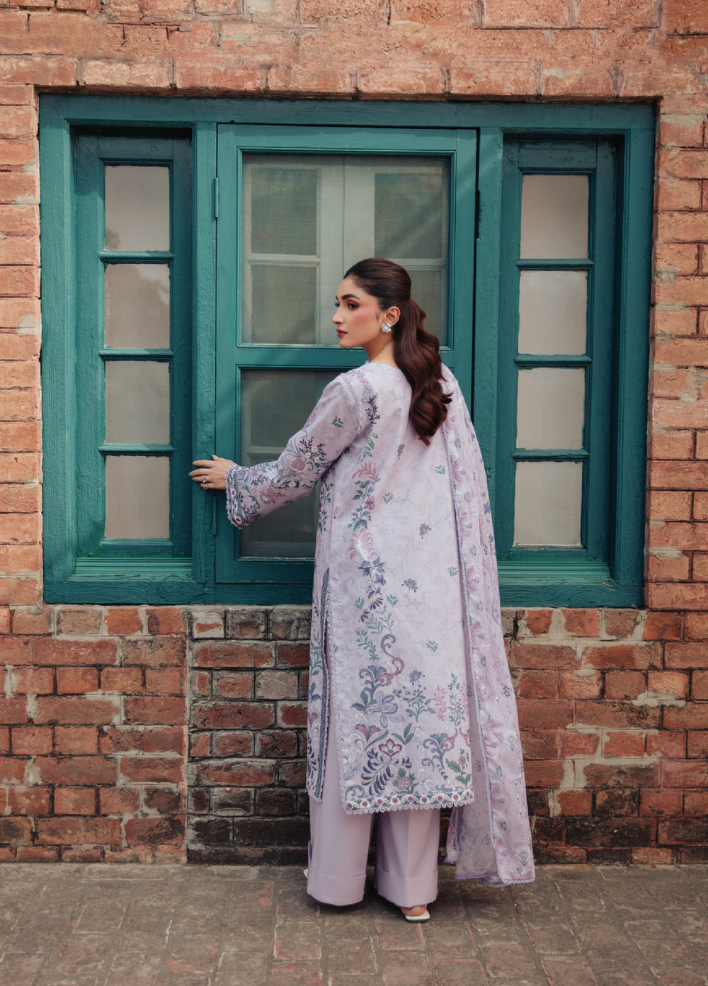 Zync by Florent Unstitched Printed Lawn 3 Piece Suit FL26ULE FZ-10 - Eid Collection