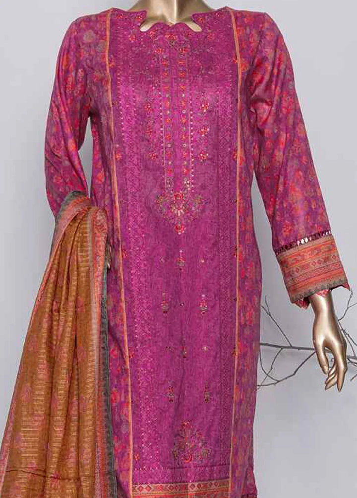 Asasa By HZ Textile Embroidered Lawn Suit Unstitched 3 Piece HZ24A AEL-71 Vol-04 - Summer Collection