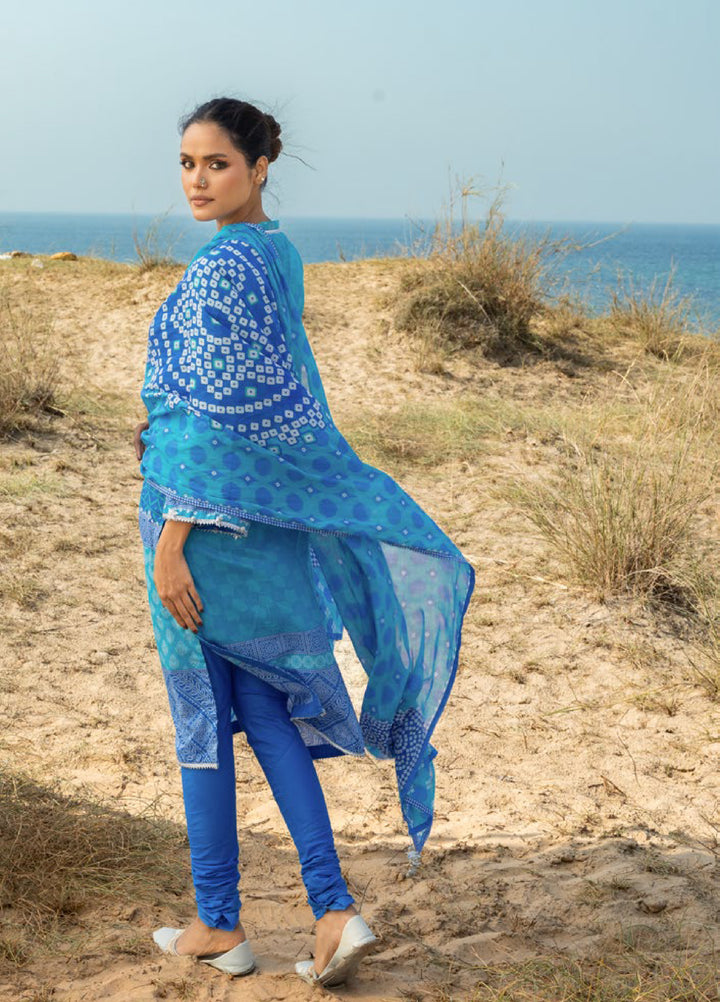 The Chunri by Gul Ahmed Unstitched Printed Lawn 3 Piece Suit GA26UTCL CL-62148 B - Summer Collection