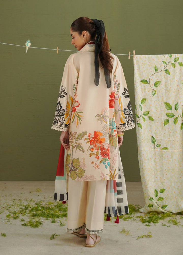 Coco by Zara Shahjahan Unstitched Printed Lawn 3 Piece Suit CZS26PS ZCP-26 03 A - Summer Collection