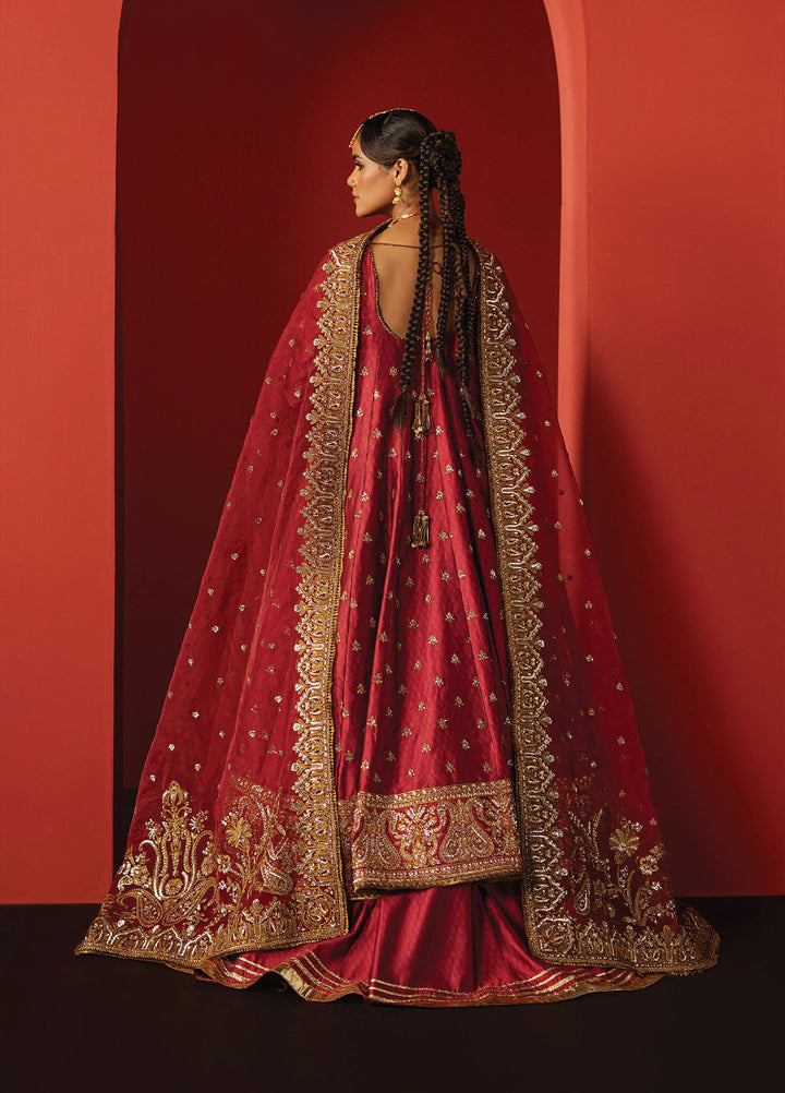 Divani by Afrozeh Unstitched Silk Embroidered 3 Piece Suits AF25DS AS-25-03 Bahaar - Festive Collection