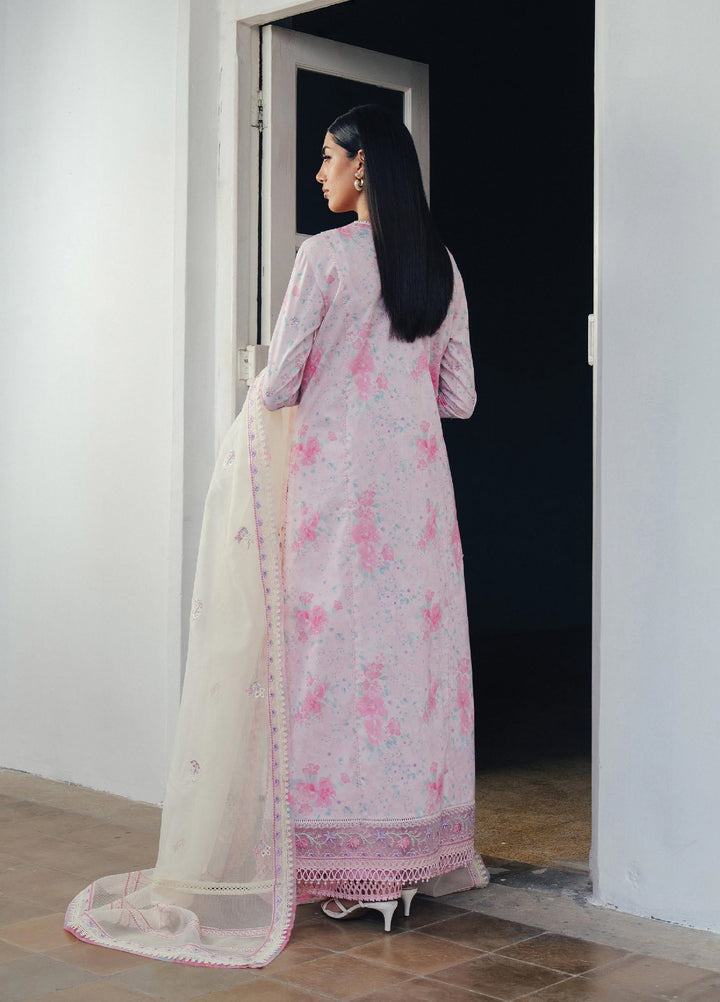 Daybreak by Afrozeh Unstitched Printkari Embroidered Lawn 3 Piece Suit AF26UDB D-1 SKYDUST - Summer Collection