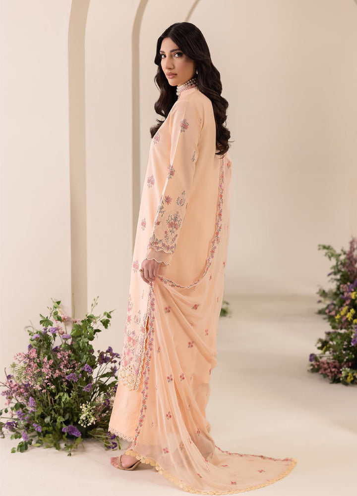 RajBari Exclusive Unstitched Embroidered Lawn 3 Piece Suit RB26UE D-4 - Summer Collection