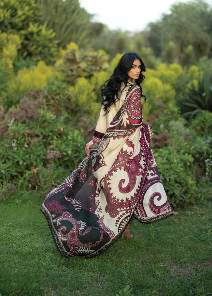 Zainab Chottani Unstitched Embroidered Lawn 3 Piece Suit ZC26ULE Nour 09 - Eid Collection