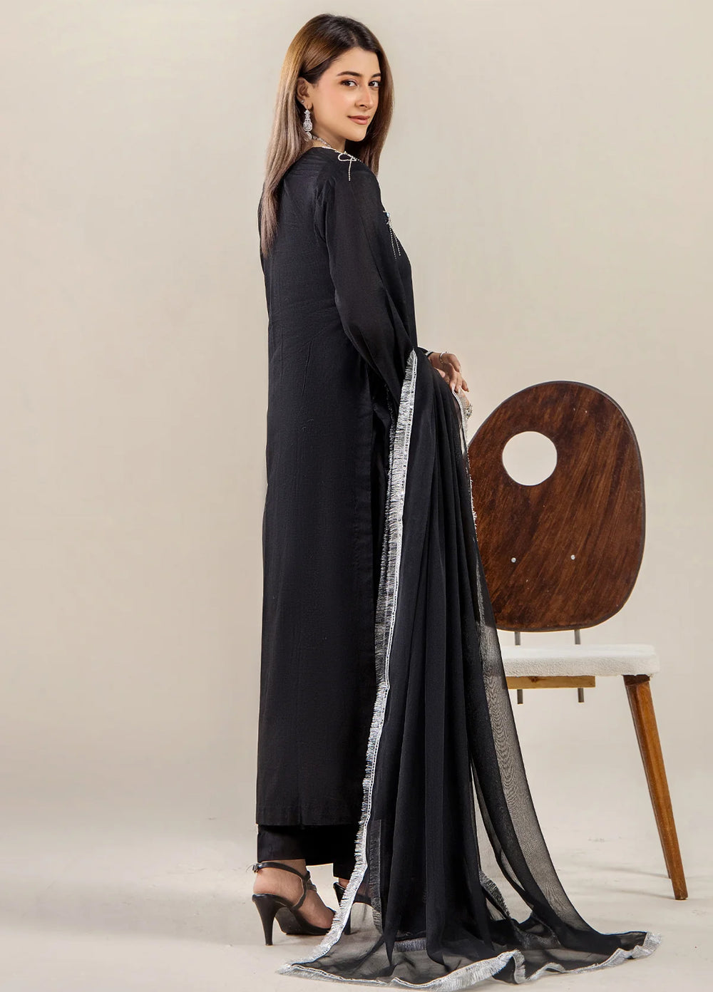 The Florea Edit by Alyra RTW Embossed  Lawn 3 Piece Suit SERENE-RTW-1004 - Festive Collection