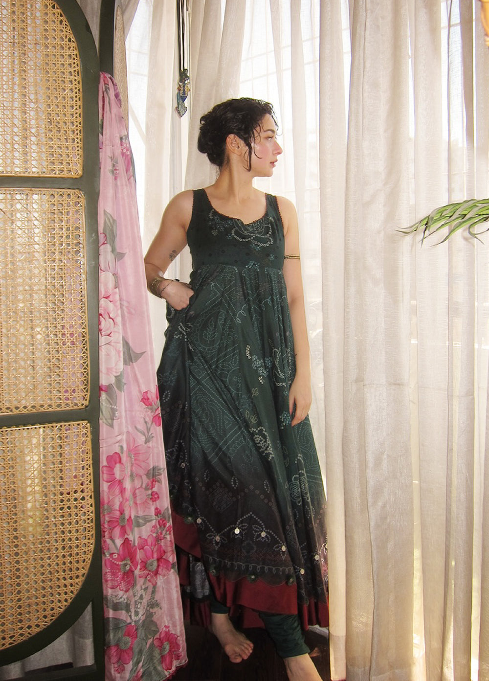 Anarkali by Zara Shahjahan Unstitched Embroidered Lawn 3 Piece Suit ZS26UAL D-04 NAYAB - Eid Collection