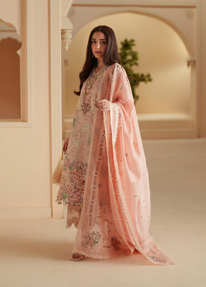 Mashriq by Bin Ilyas Unstitched Embroidered Lawn 3 Piece Suit BI26UML D111B - Festive Collection