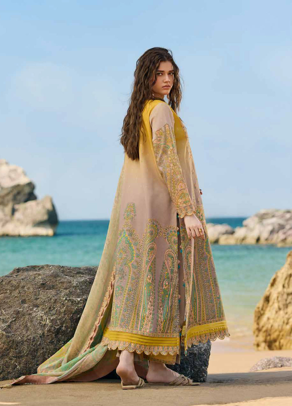 Swiss Miss by Charizma Unstitched Embroidered Swiss Voil 3 Piece Suit CHR26USM CSM6-01 - Summer Collection
