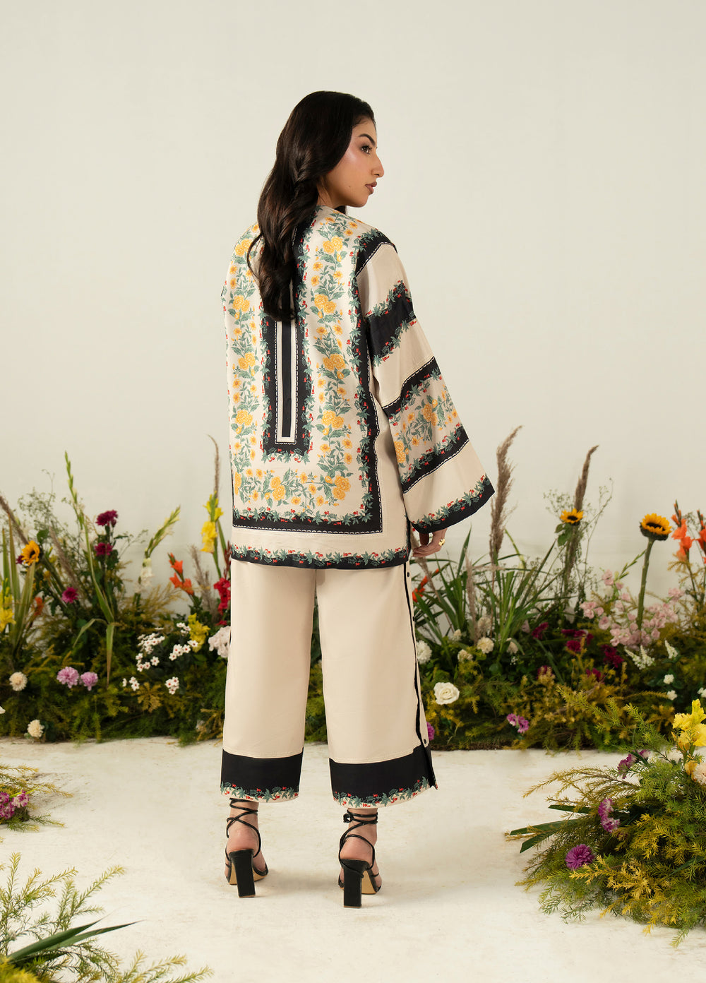 Folds by Zarposh RTW Printed Crepe 2 Piece Suit ZR26PF AVEN - Casual Collection