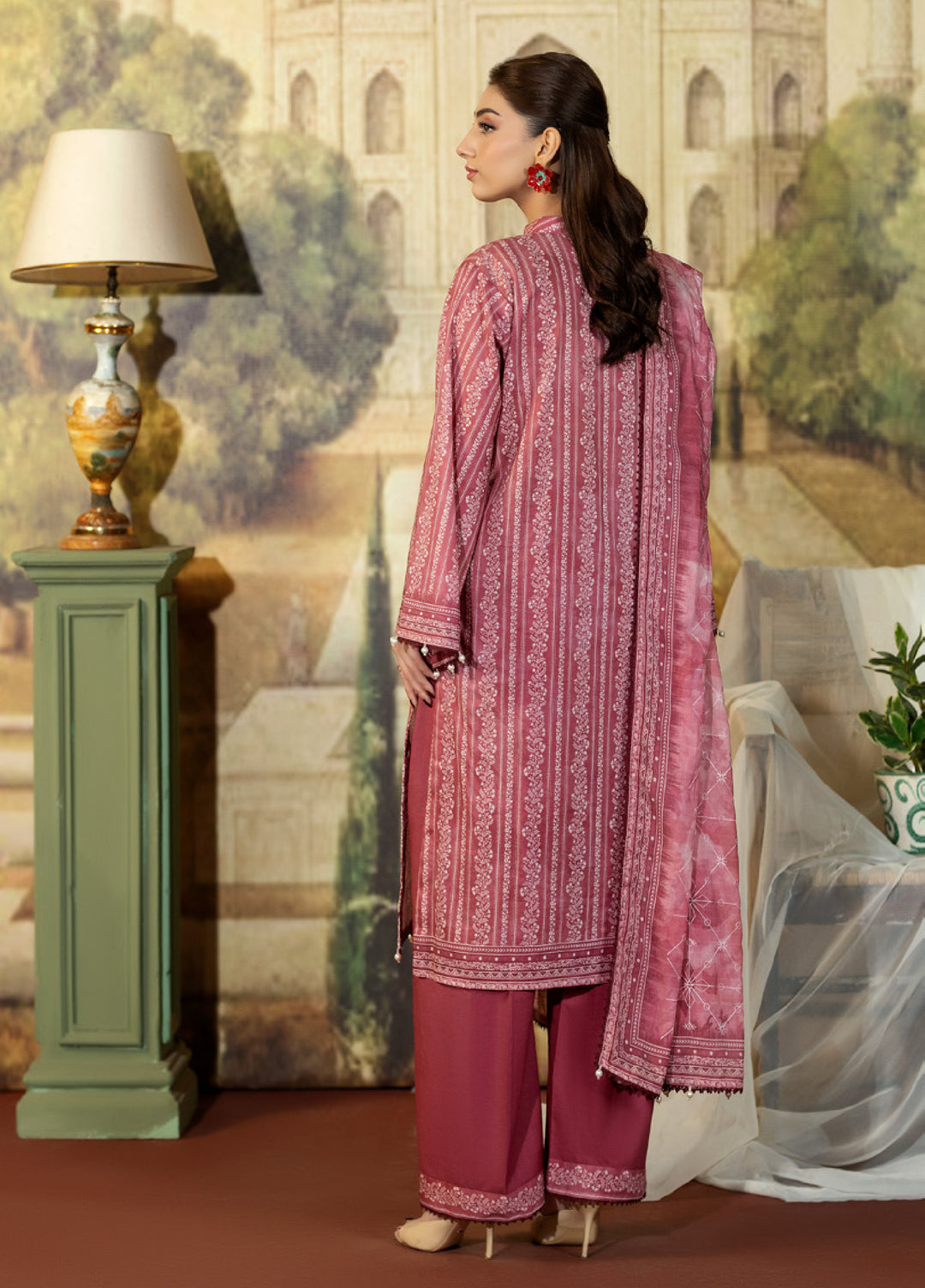 Regalia Textile Unstitched Embroidered Lawn 3 Piece Suit RG26EUS D-5 - Summer Collection