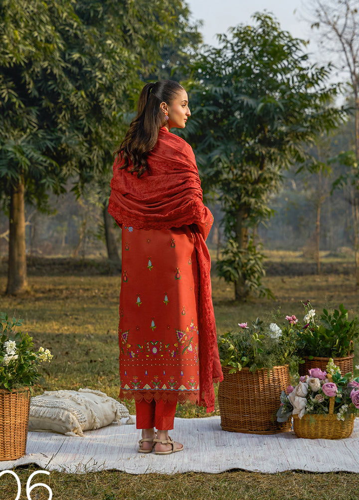 Raha Summer Prints by RajBari Unstitched Printed Lawn 3 Piece Suit RB26URS D-06 - Summer Collection