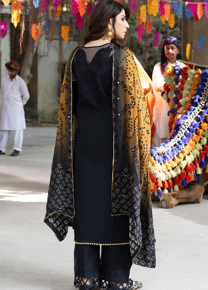 Bandhani by Al Zohaib Unstitched Embroidered Premium Lawn 3 Piece Suit AZ26UB D-6 - Summer Collection