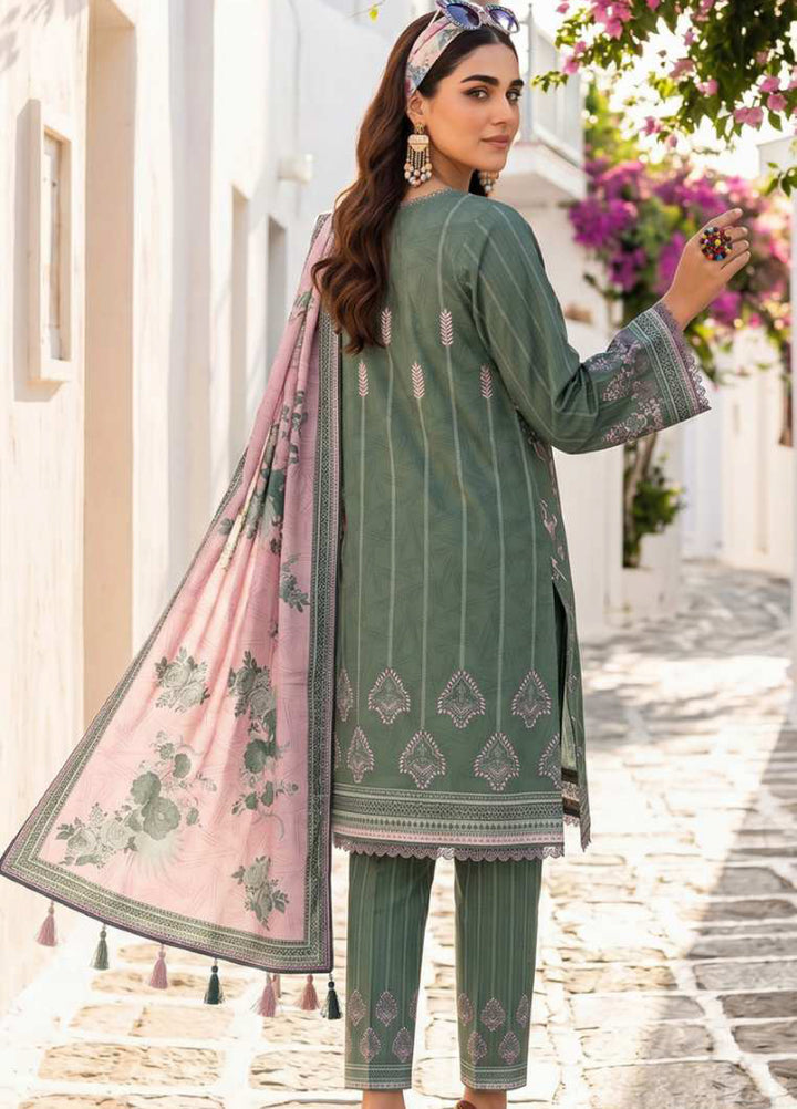 Coco Cords by Al Zohaib Unstitched Printed Lawn 3 Piece Suit AZ26UCL-5 - Casual Collection
