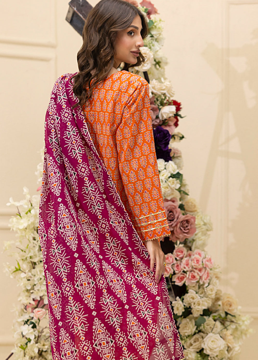 Salina by Regalia Textiles Unstitched Digital Printed Lawn 3 Piece Suit RG26SUVII D-5 - Summer Collection