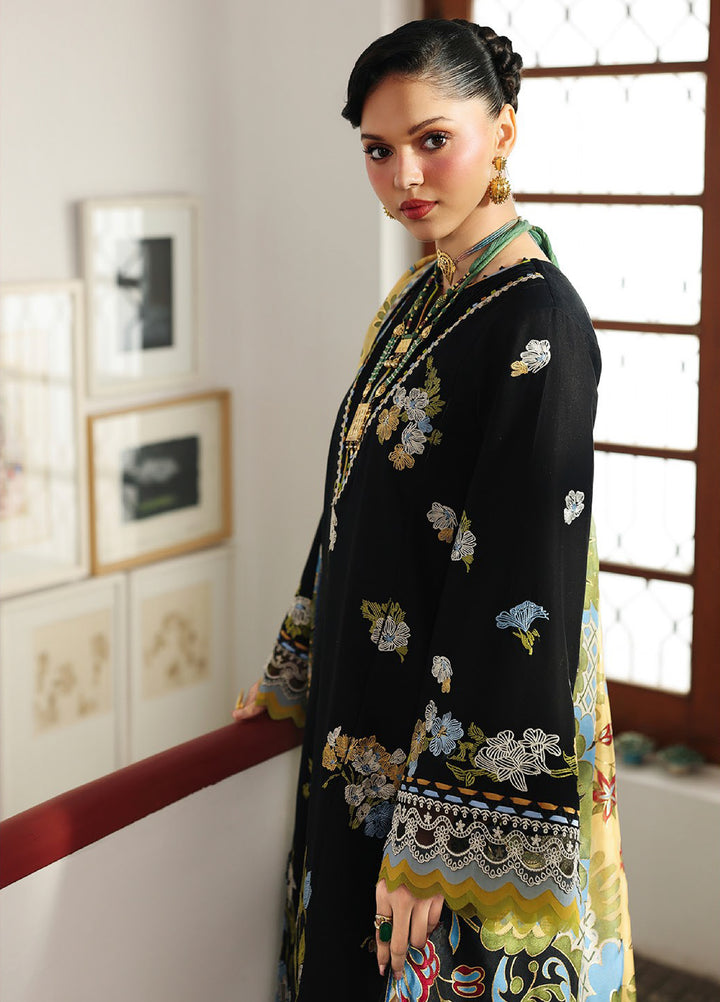 Lumina by Bin Ilyas Unstitched Embroidered Lawn 3 Piece Suit BI26UL L7 1B - Summer Collection